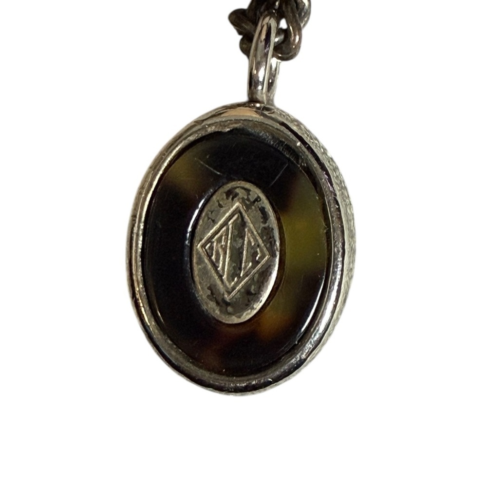 Ralph Lauren Tiger’s Eye Cabochon Necklace & Earrings - Picture 9 of 9